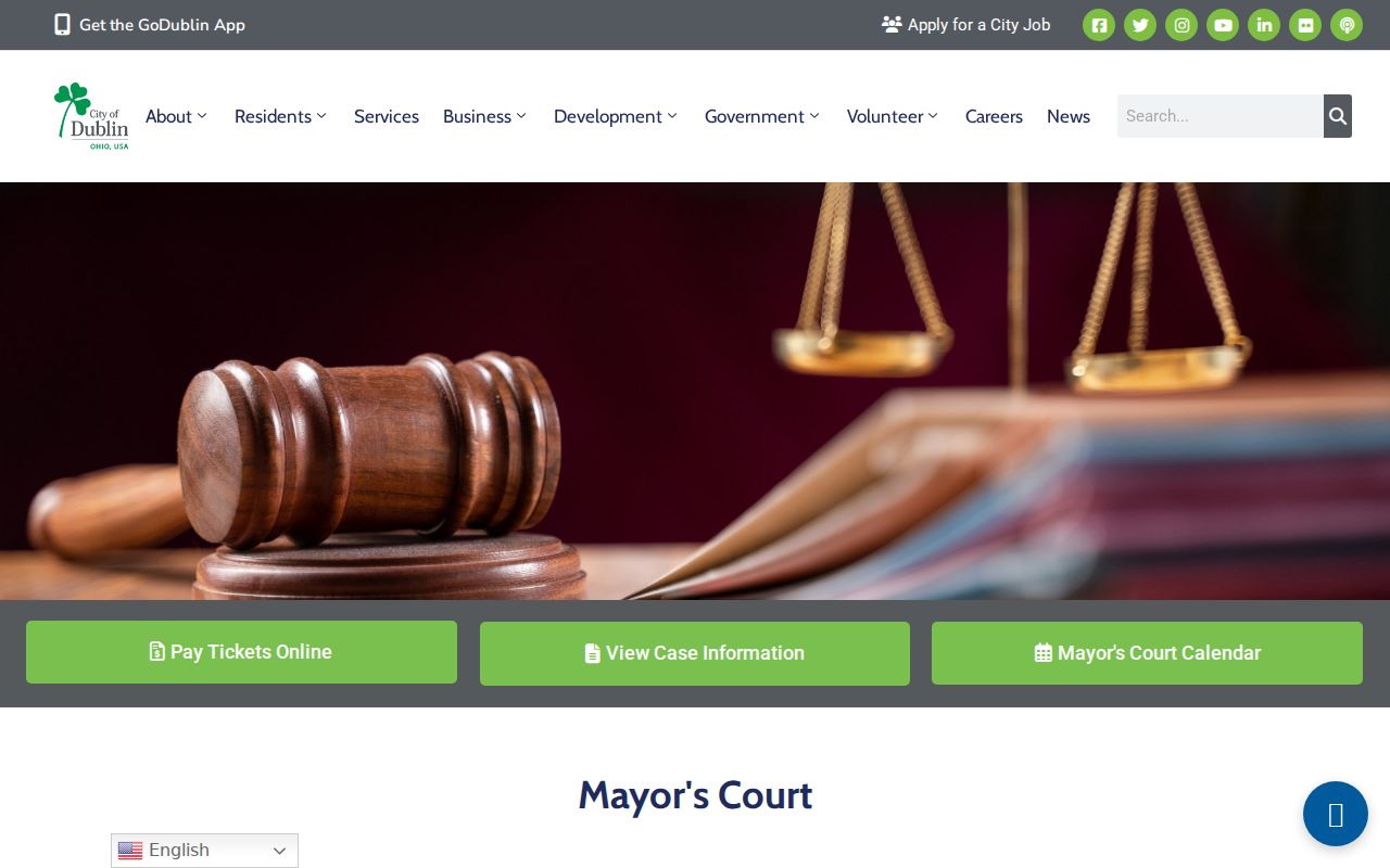 Dublin court records source for Mayor&rsquo;s Court rules and Tuesday schedule